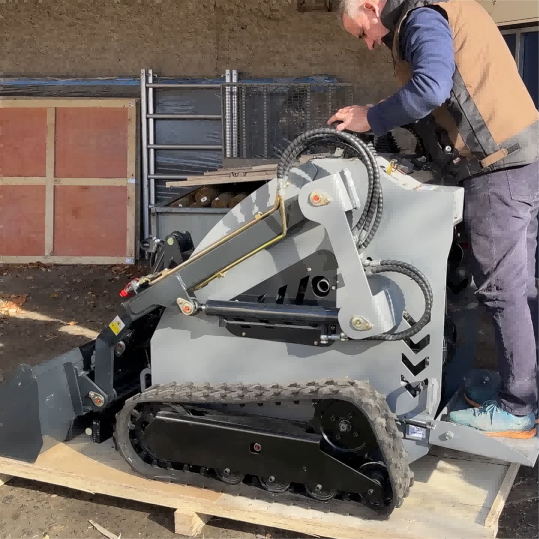God kvalitet, lav pris fleksibel og effektiv Skid Steer Loader