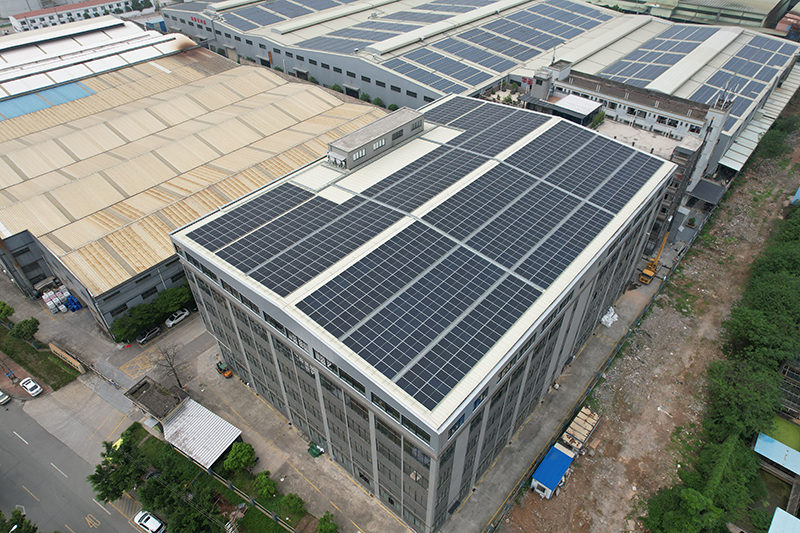 Steel company  1.5MW PV station on grid solar plant EPC solution