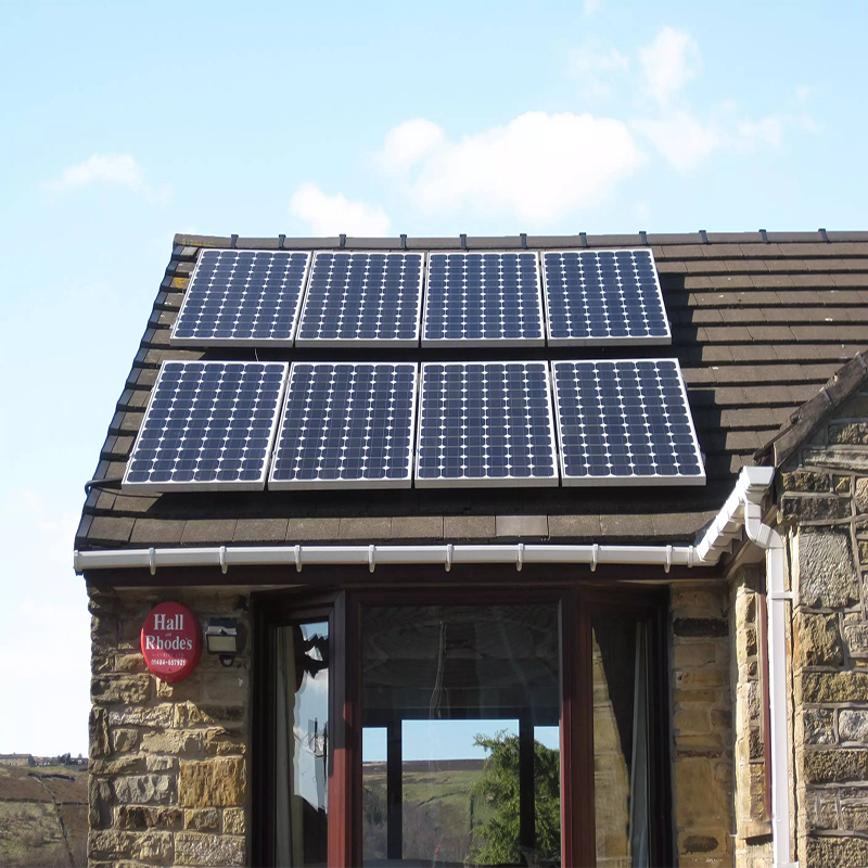 5kW hybrid solar system  solar panel set plus battery storage