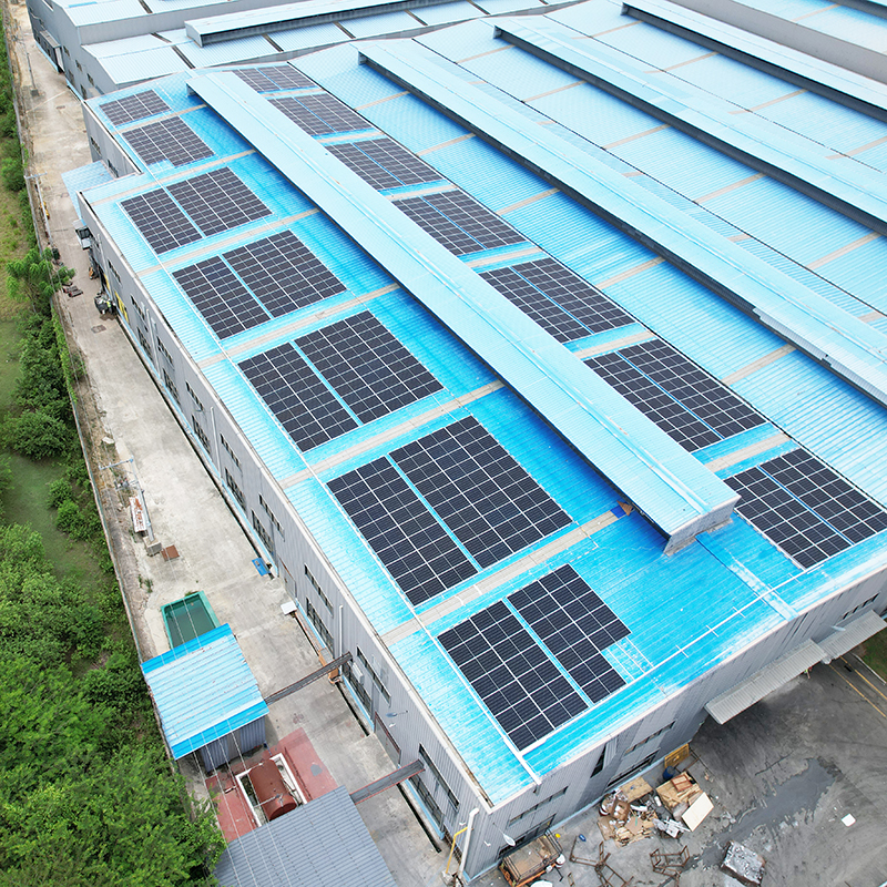 Dominican 300KW Aluminum factory solar system