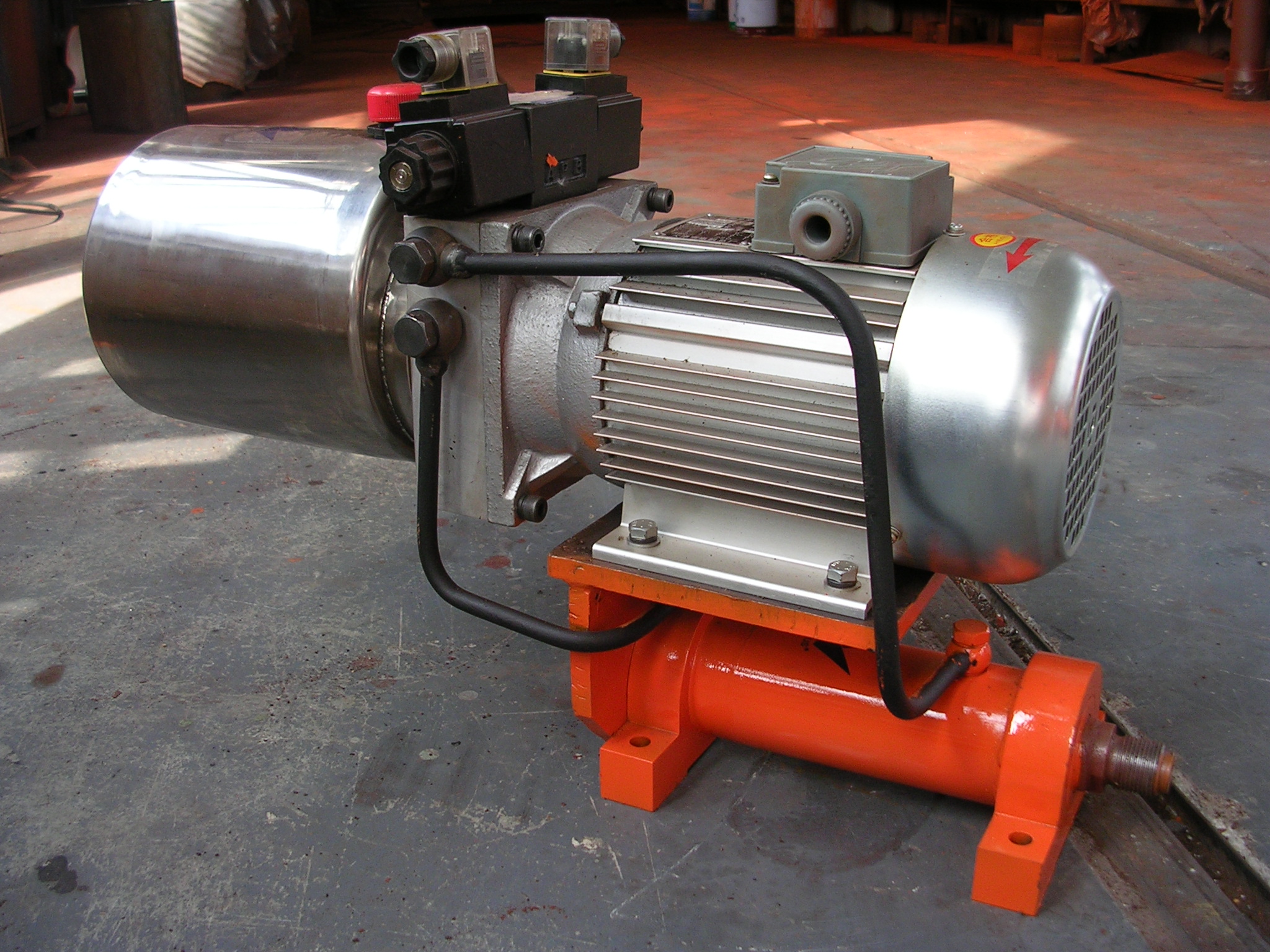 Quick-start Feature of Hydraulic Power Pack: Temporary Construction Site Use