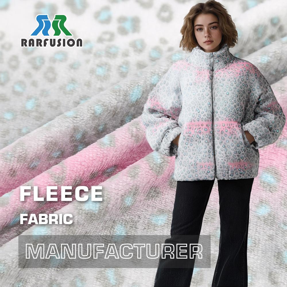 فلانل دوطرفه چاپ شده با برگردان گرم