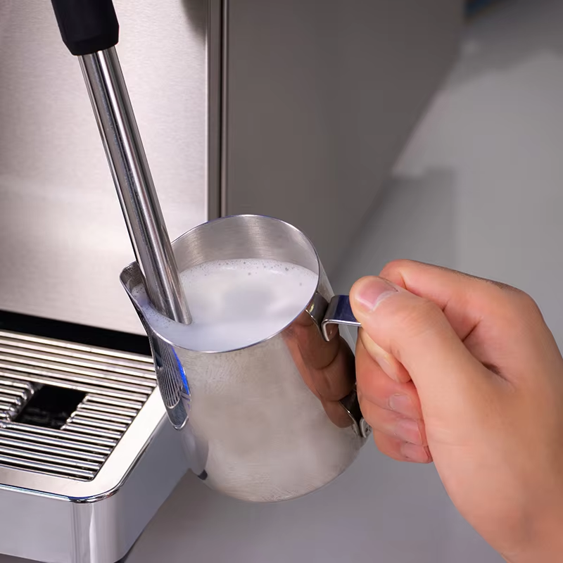 digital touch screen professional commercial fully automatic bean to cup espresso coffee machine with milk frothing-20