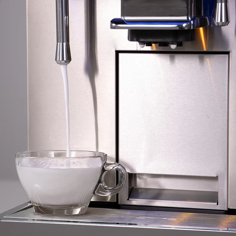 digital touch screen professional commercial fully automatic bean to cup espresso coffee machine with milk frothing-21