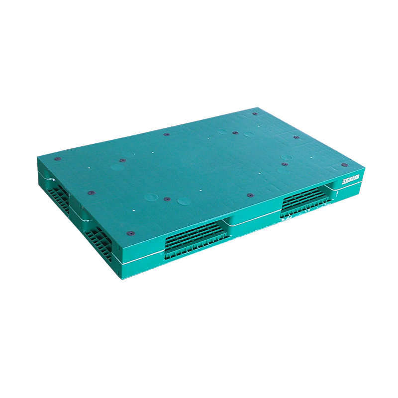 Heavy duty 134*81*15 cm industrial HDPE euro stackable plastic pallets 