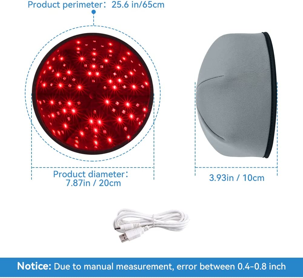 Transform Your Hair Health with JUNNEELED Red Light Therapy Cap for Natural Growth