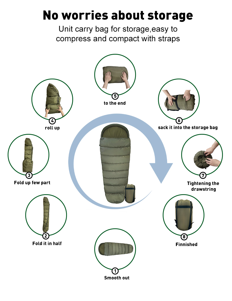 Four Seasons Mummy Sleeping Bag factory