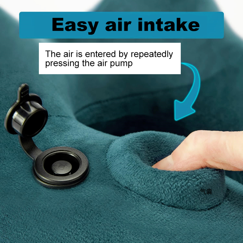 Hump-Shaped Press-to-Inflate Pillow factory