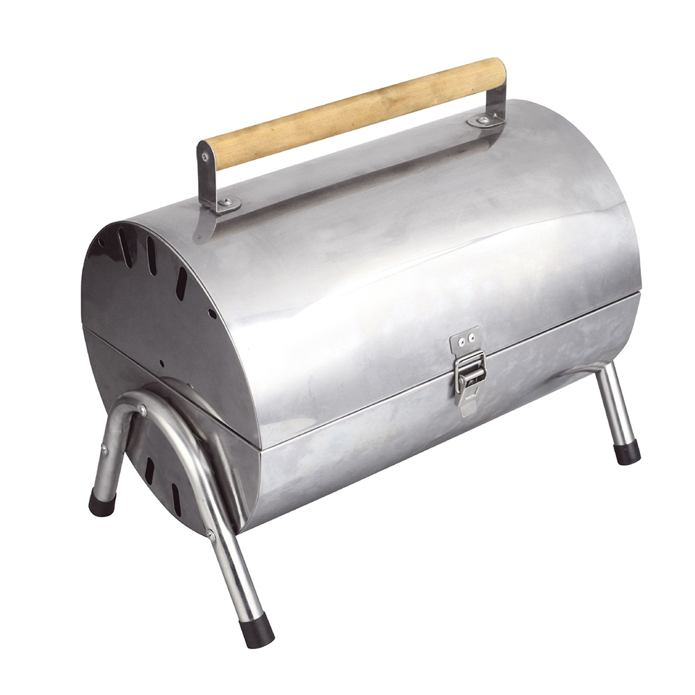 Portable BBQ Grill-Silver