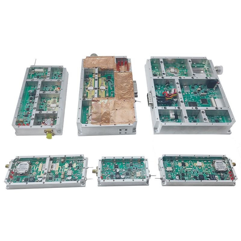 What are the technical specifications to consider when customizing an RF power amplifier?