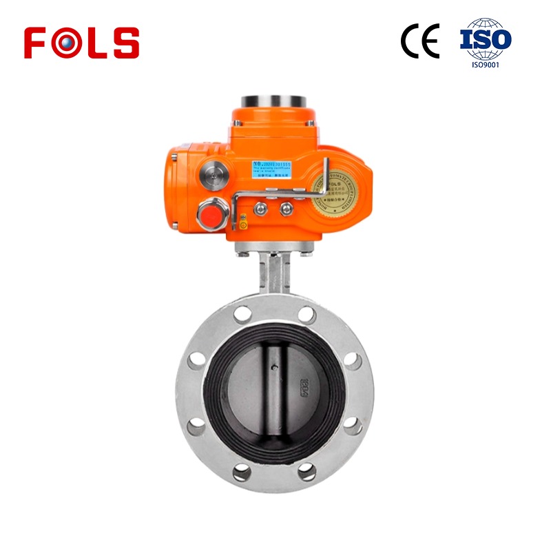 High - Quality Electric Butterfly Valves by FOLS Valve