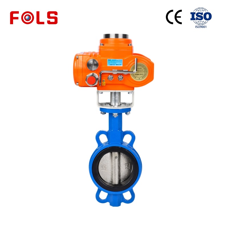 Flow Regulating Electric Butterfly Valves by FOLS Valve