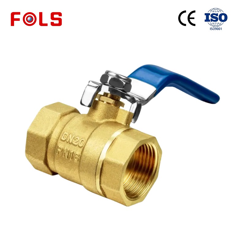Handle dual internal thread brass ball valve