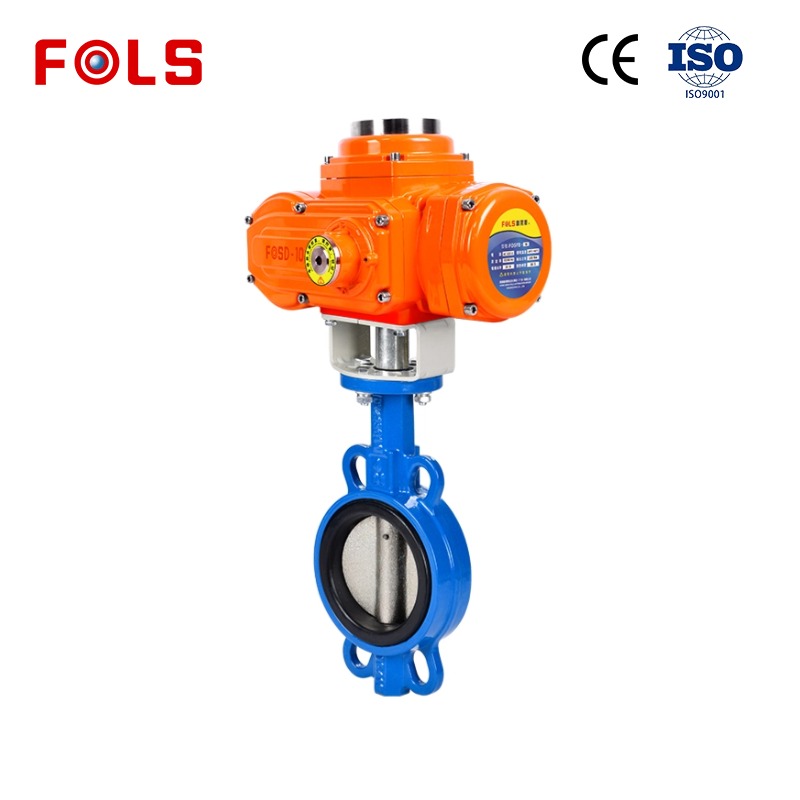 Electric Butterfly Valves for Water Applications by FOLS Valve