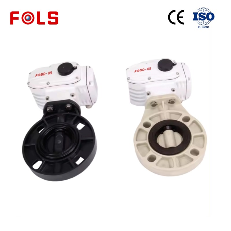 Motor Actuated Butterfly Valves by FOLS Valve