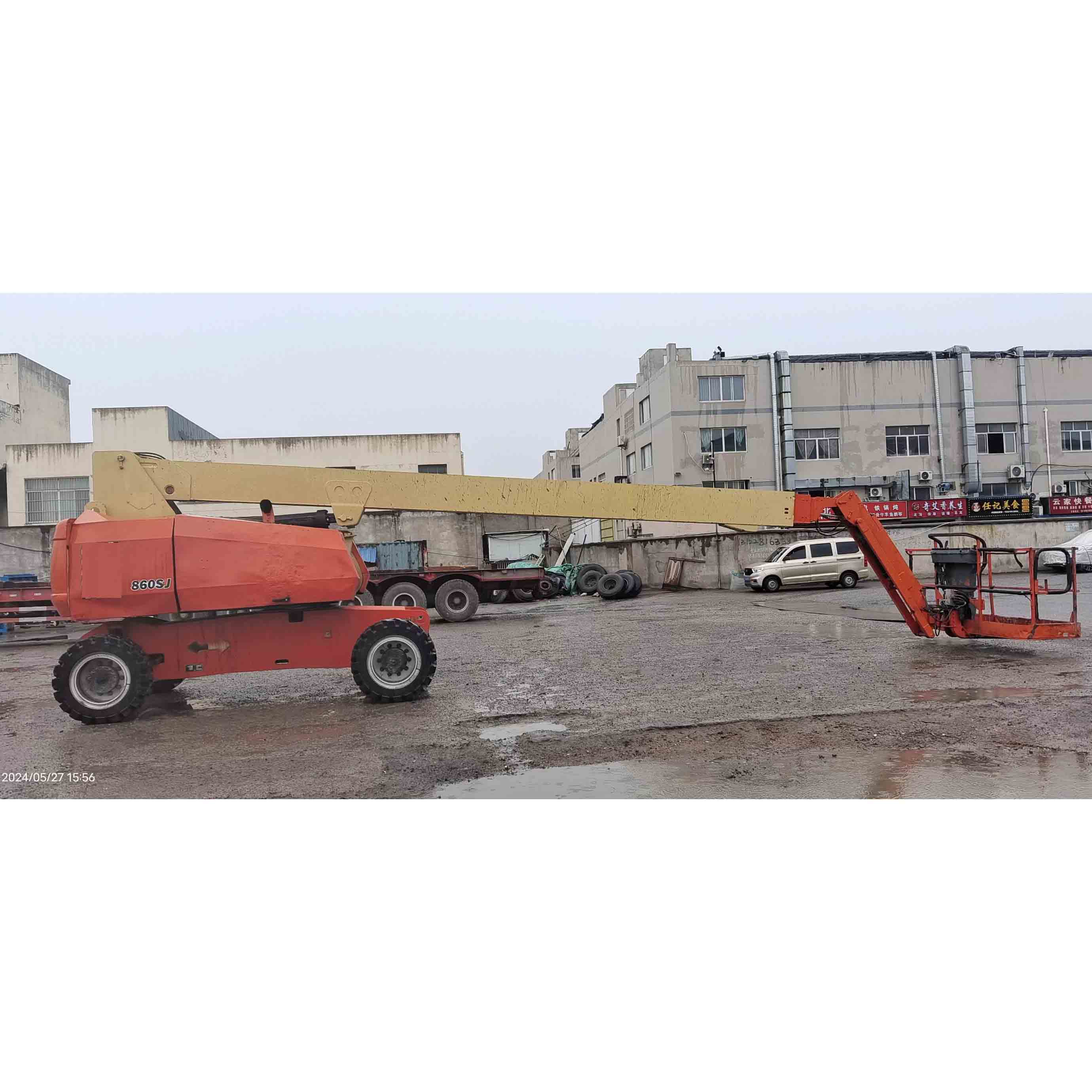 2011 JLG 860SJ-206 Výškové vyzdviženče