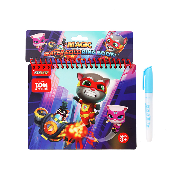 Talking Tom Cat Wasser-Malbuch