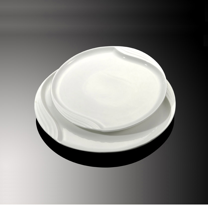 platt Ċeramiku Rundu ta' 12