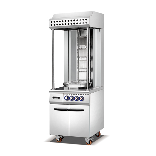 Maskina waħda tal-Šawarma tat-tip Elettriku b’Unità u Kabinet