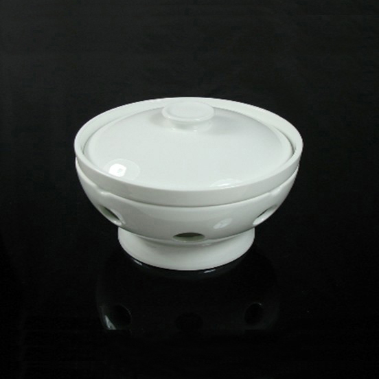 kupa tal-soppja ċeramika b’żewġ widnejn ta' 8