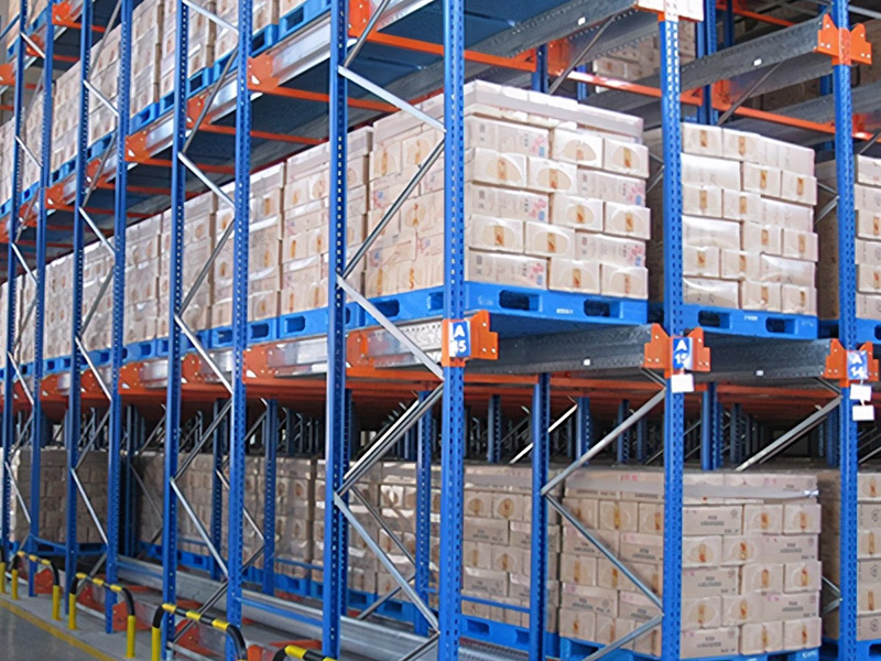 Application of Chuan-shaped pallets in shelf stereoscopic warehouse