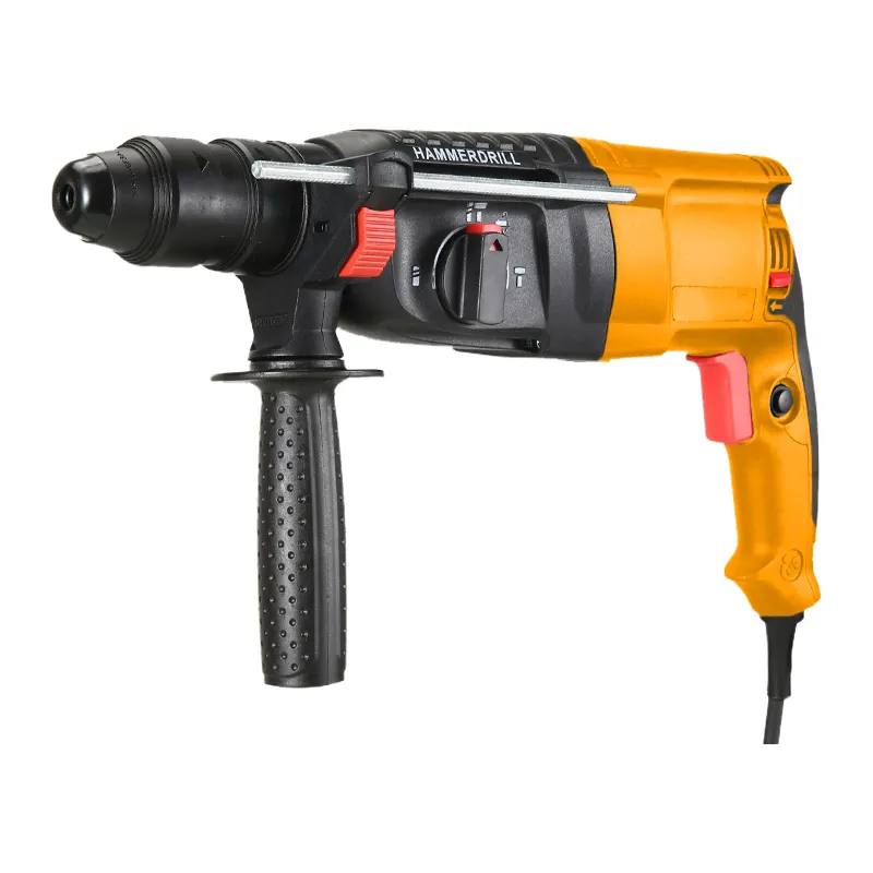 What are the primary uses of a hammer drill compared to a regular drill?