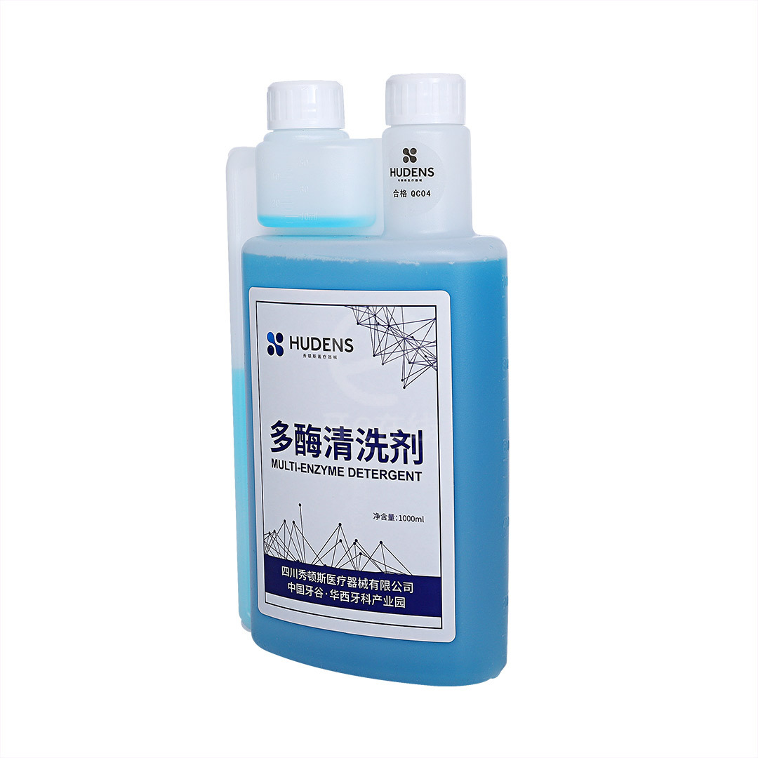 Chinese Dental Valley HUDENS Multi enzyme Cleaning Agent 1000ml