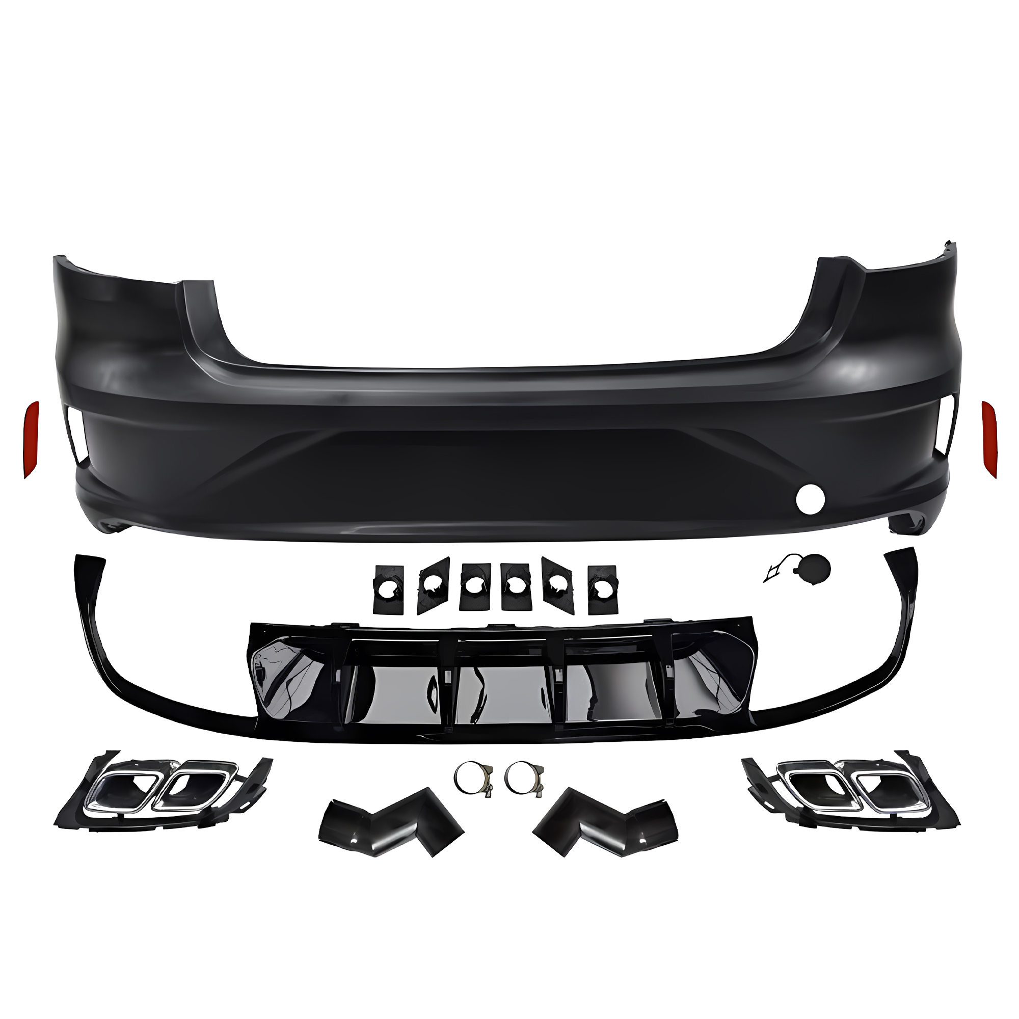במפרך אחורית משופרת נקיק מילוי מתאים ל-Volkswagen CC 08-22