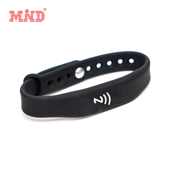 MW1B01 Passive Smart Bracelet Silicon Wristband RFID NFC Wristbands
