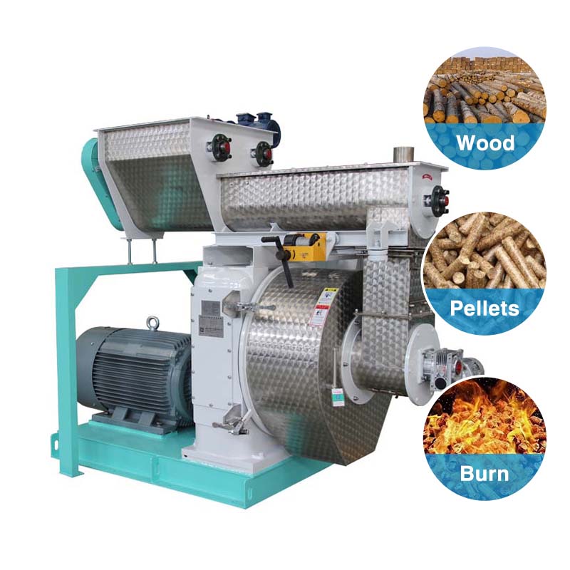 MZLH420 ماكينة حبيبات بيوماس الخشب بنموذج حلقة للبيع