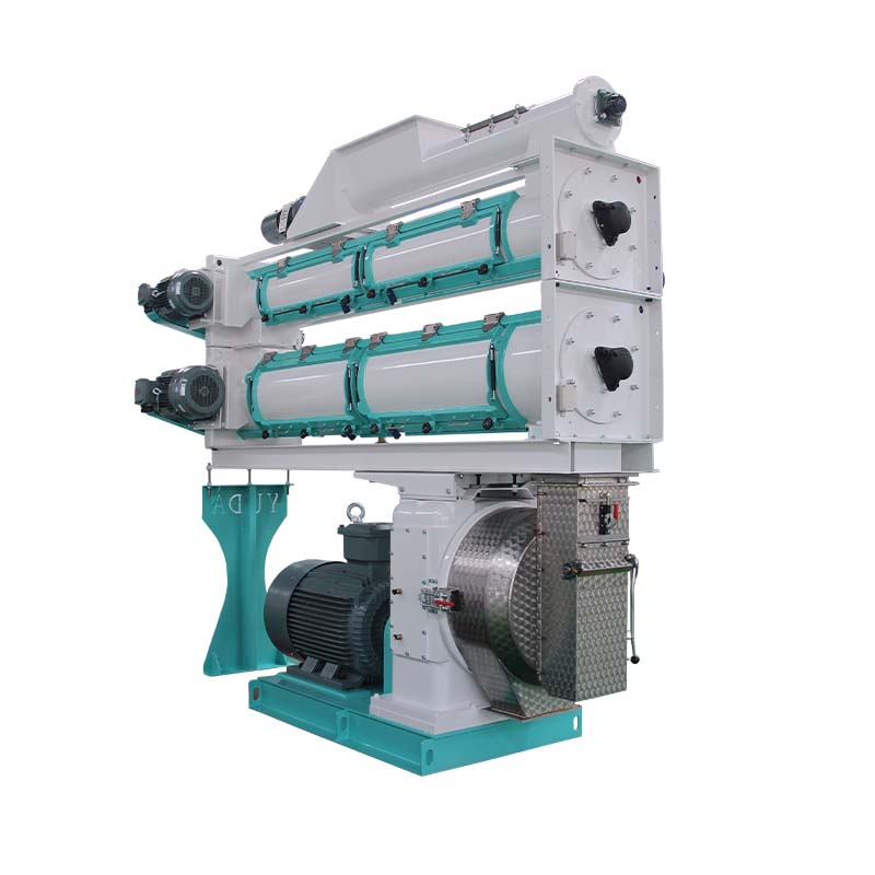 مطحنة حبيبات أعلاف الدواجن SZLH420 بحلقة قوالب الحبيبات 9-12 طن/ساعة