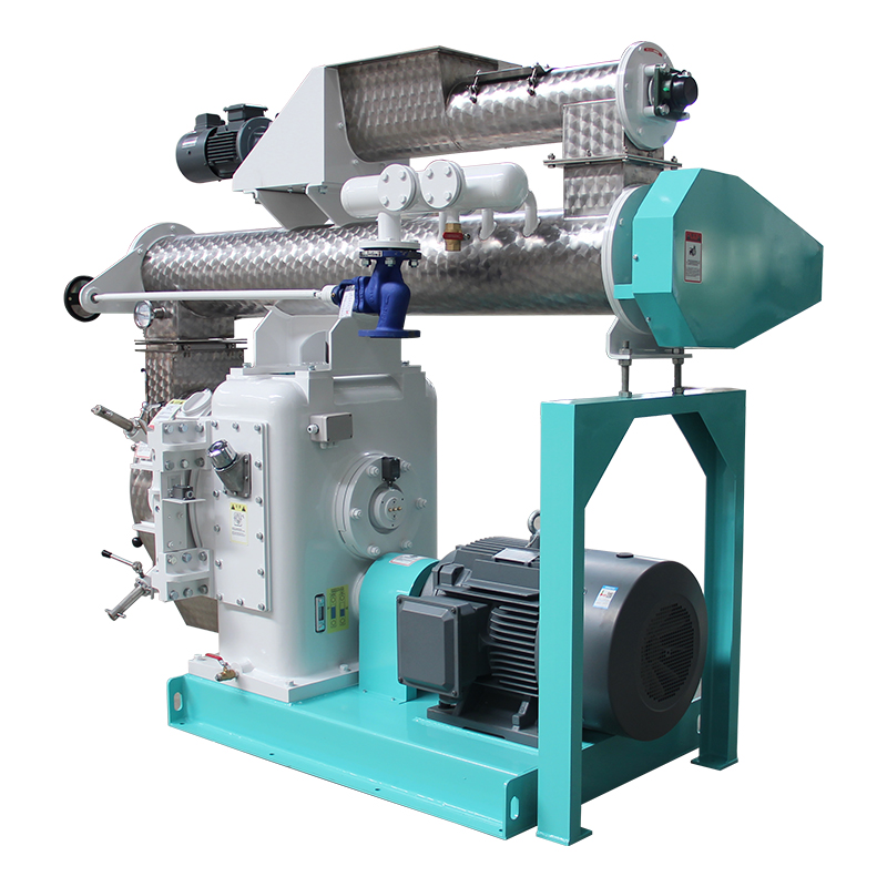 ماكينة تكوير أعلاف الدواجن SZLH350 4-6 طن/ساعة، ماكينة تكوير الأعلاف بقالب حلقي للبيع