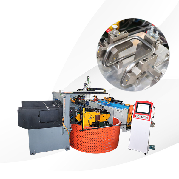 Automatic loading head restraint pipe bending machine