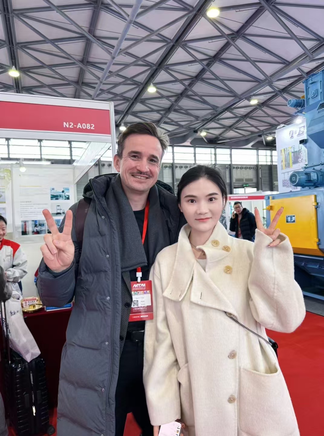 suzhou jincheng precision foreign trade department actively participate in the 2024 shanghai foundry exhibition expanding new opportunities for international cooperation-2