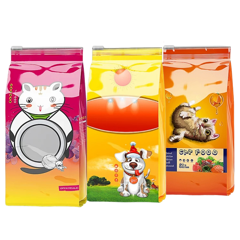 Slider Zipper Pet Food Packaging