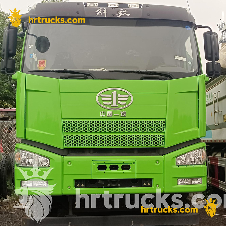 faw dump truck green 6*4