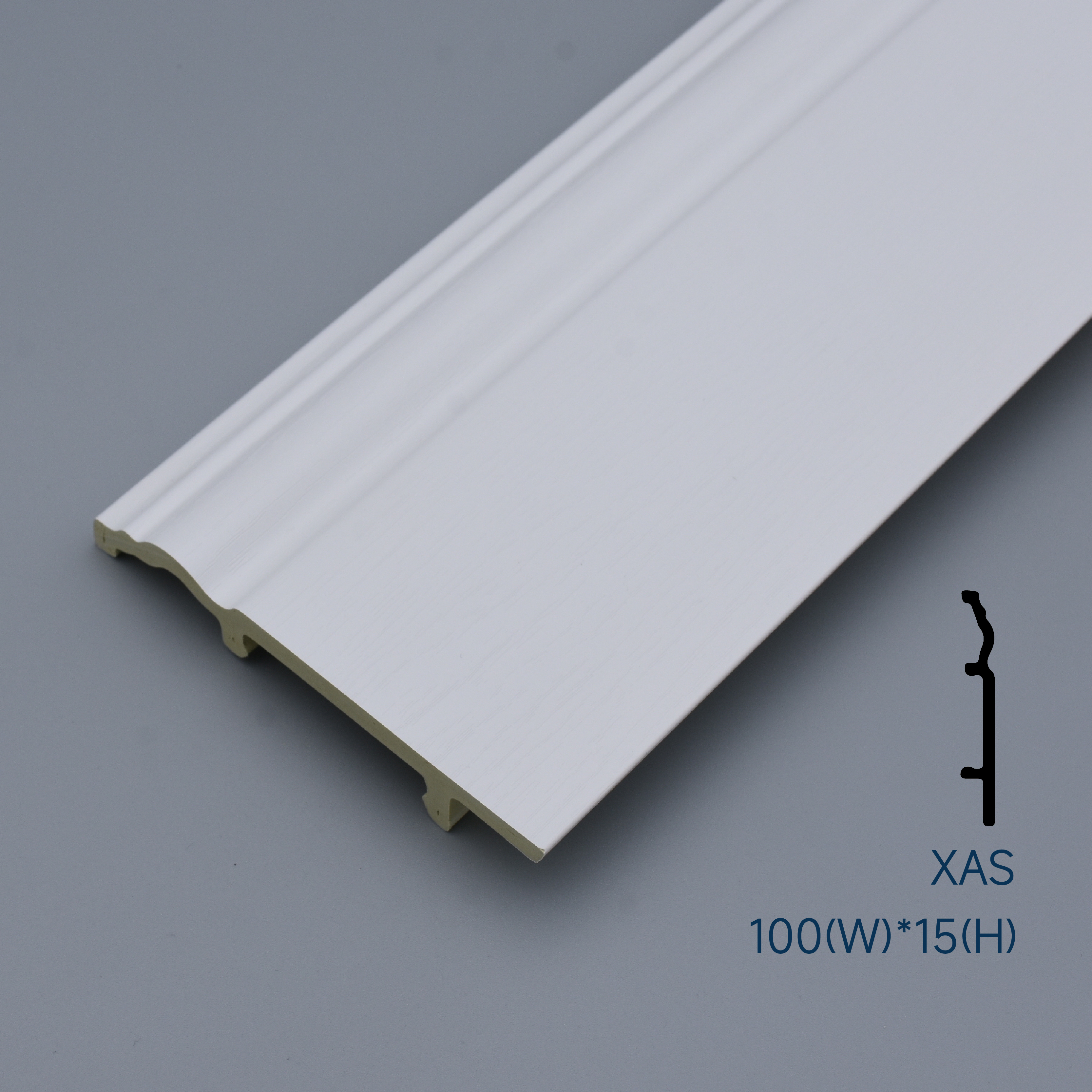 100*15mm Engineerio PVC corn brwd (XAS)