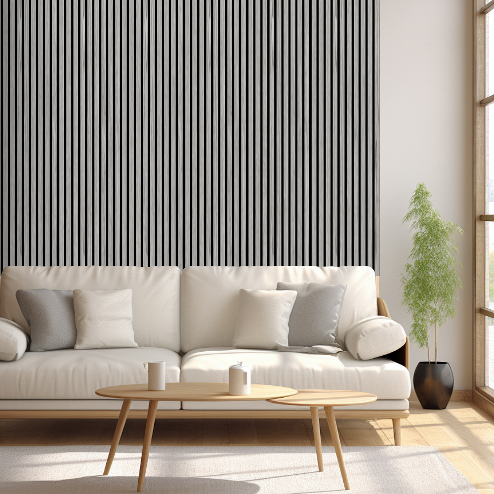 Tấm cách âm veneer màu xám |240