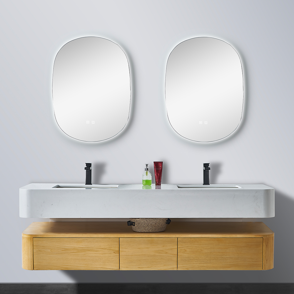 مصنع مباشر فاخر بنمط أوروبي خزانة حائطية لمتجر الحمام خزانة حمام عصرية مخصصة لخزائن الحمام