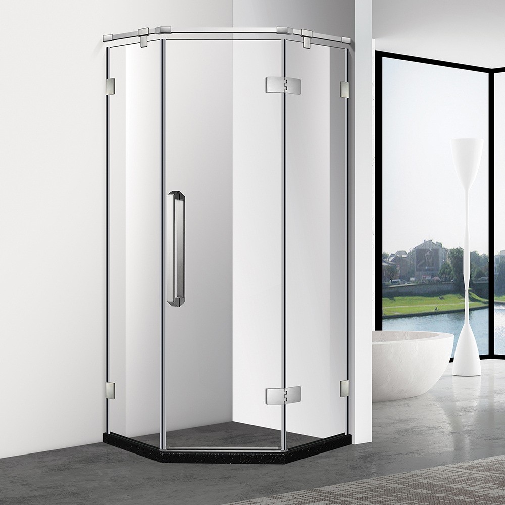Popularne Sprzedażowe Kabiny Prysznicowe w Hotelach Nowoczesny Luksusowy Design Oszklone Drzwi Zsuwane Przenośne