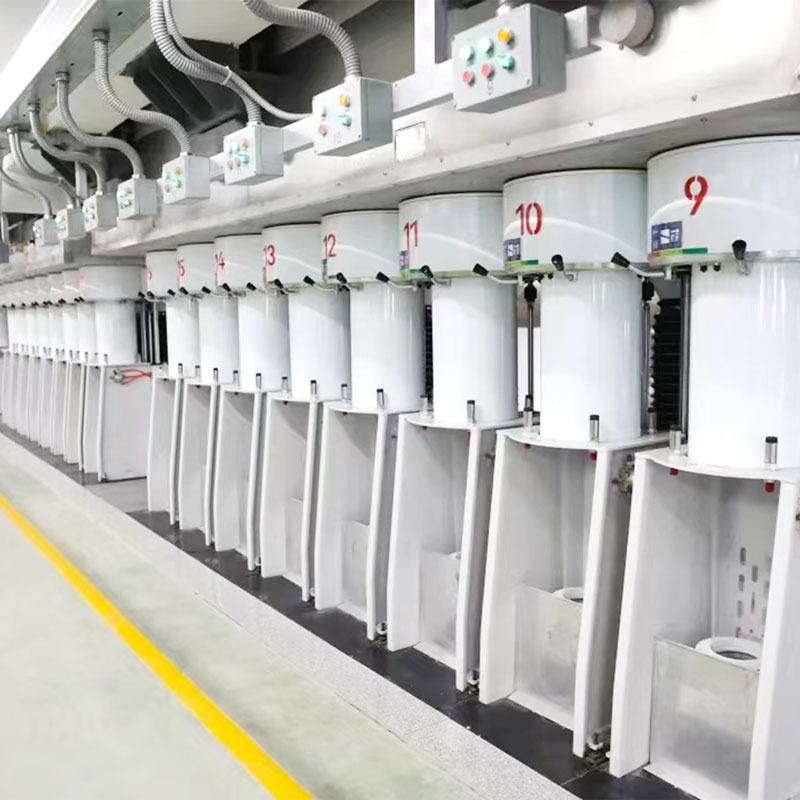 Flexible staple fiber making machine production line produce both hollow and solid fiber