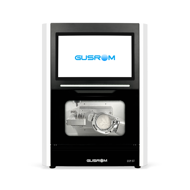 เครื่องกัดทันตกรรม Gusrom GSM 5T แบบ 5 แกน ความแม่นยำสูง ประสิทธิภาพที่ผ่านการปรับแต่งให้เหมาะสมสำหรับการผลิตชิ้นส่วนทันตกรรม