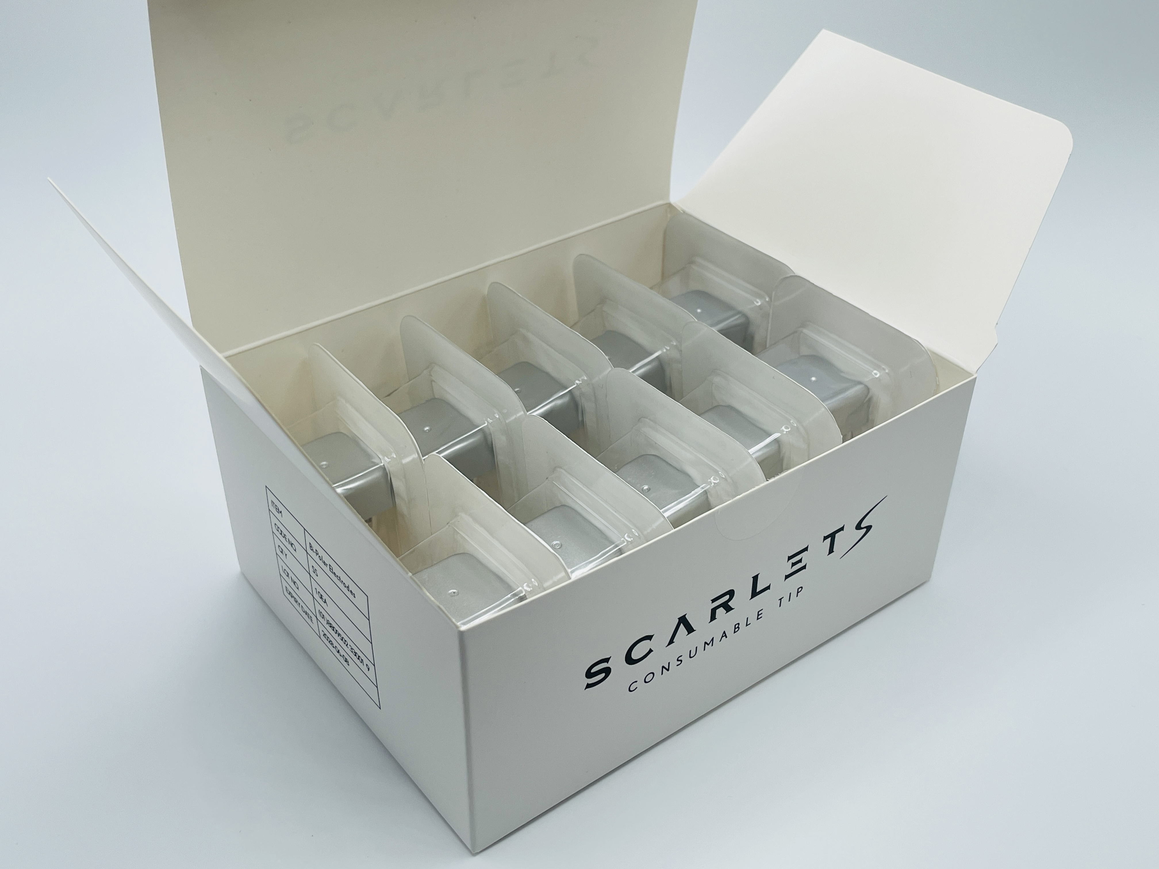 Scarlet S Mikroigłowanie rf dwubiegunowe elektrody zużywalne końcówki 25pin
