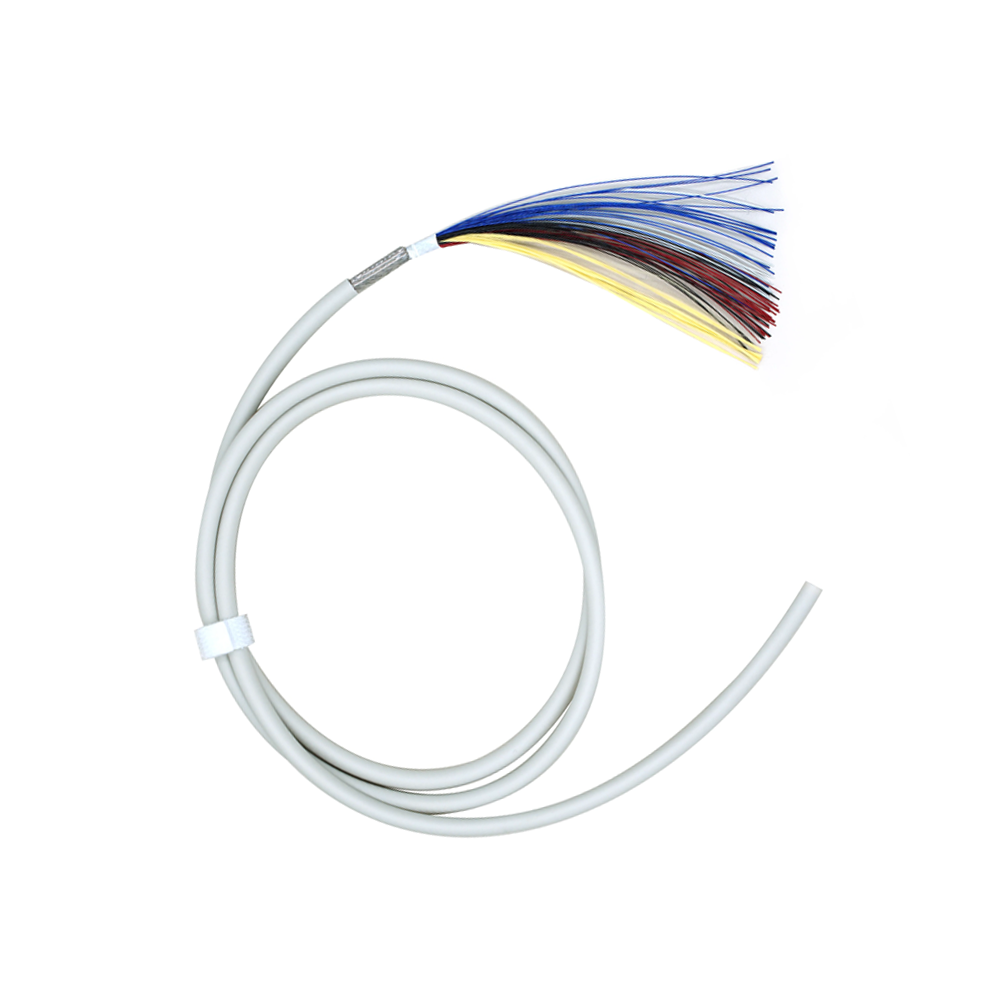 כבל חיבור עם קפציטנס גבוהה 132CX40AWG למגש אולטרסאונד רפואי להיבחון B-אולטרה