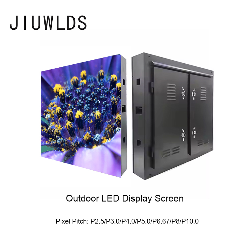 JIUWLDS שלט תצוגה חיצוני IP65 LED