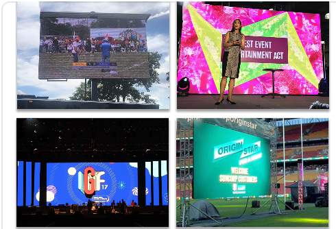 Customized Shaped Display Screen