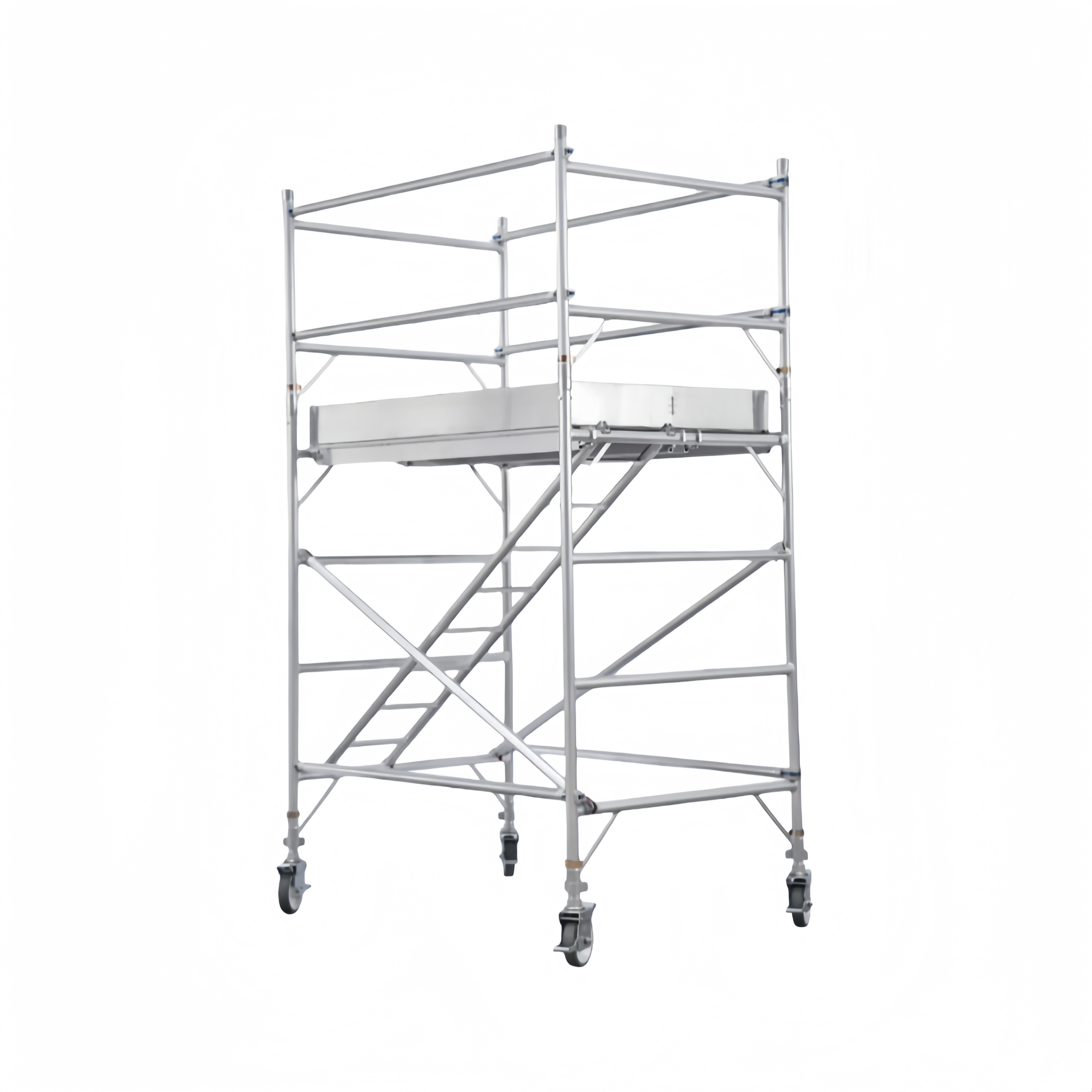 3-15m  Aluminium Mobile Scaffolding Sales Double Width Climb Ladder Scaffolding for Construction