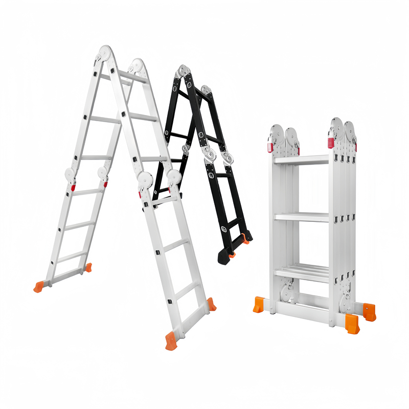 Heavy Duty Multi use Aluminum ladder folding Portable Aluminium Ladder Foldable Manufacturer In China