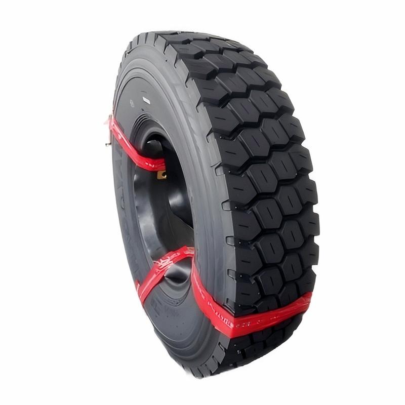 Which truck tires have deep tread for long service life?