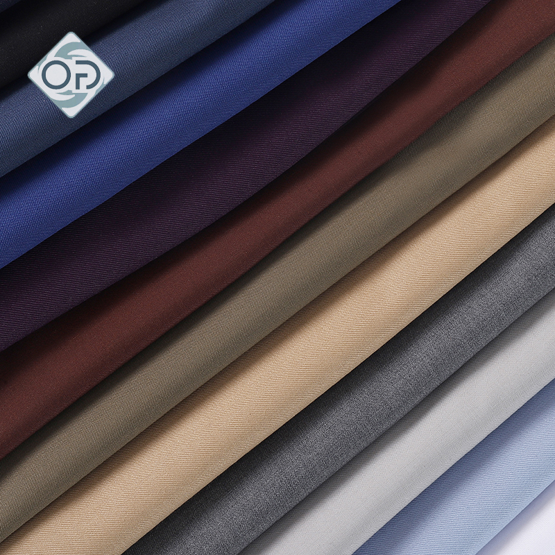 20%Poliestere 80%Viscosa 20*20 360G/M Tessuto Jacquard Twill per Abiti